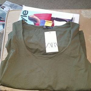ZARA scoop neck tank